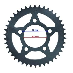 ARKA DİŞLİ DRİFT L (42T)
