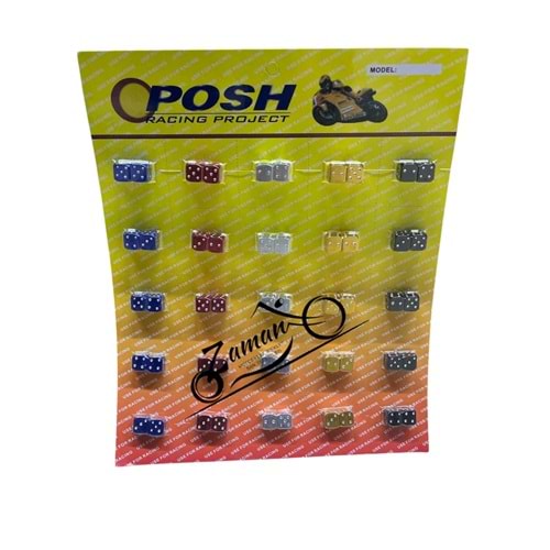 MOTOR SİBOB KAPAGI RENKLİ ZAR adet